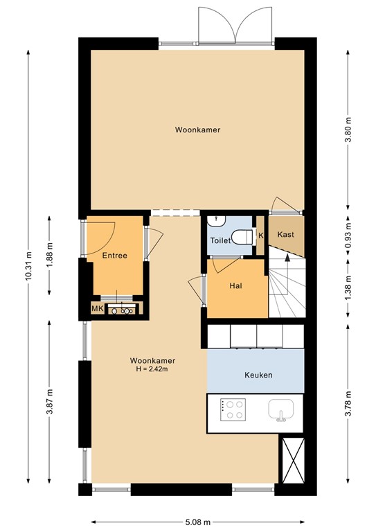 mediumsize floorplan